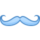 Moustache en croc icon