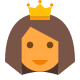 Prinzessin Brünett icon