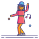 Dancing icon