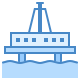 Морская нефтяная платформа icon