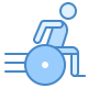 スポーティな車椅子ユーザー icon