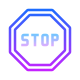 Segnale di stop icon