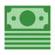 Stapel Geld icon