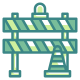 Road Barrier icon