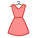 Dress Front View icon