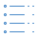 Lista de transações icon