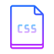 CSS Filetype icon