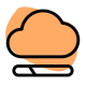 Progress bar for cloud computing system layout icon