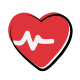 Heart with Pulse icon