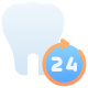 24h service icon