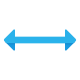 Redimensionner horizontallement icon