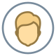 Circled User Male Skin Type 3 icon