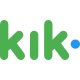 Kik Messenger a freeware instant messaging mobile app icon