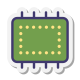 Smartphone RAM icon