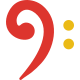 Bass Clef icon