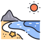 海滩 icon