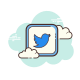 Twitter Squared icon