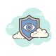 Ojo de seguridad icon