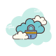 Secured Cloud Storage icon