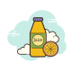 Orangensaft icon