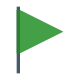 Grüne Flagge icon