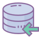 Datenbank importieren icon