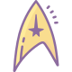 Star Trek Symbol icon