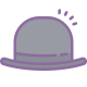 圆顶硬礼帽 icon