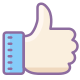 Facebook Like icon