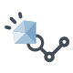 Diamante artificiale icon