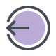 Logout Rounded Left icon