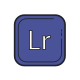 Adobe の Lightroom icon