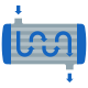 Intercambiador de calor de carcasa y tubo icon