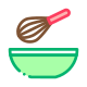 Bowl and Whisk icon