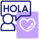 Greeting icon