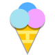 Cornet de glace icon