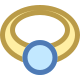 Ring Vorderansicht icon