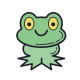 süßer Frosch icon