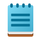 Bloc notes icon