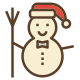 Bonhomme de neige icon