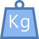 Weight Kg icon