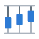 수직 타임 라인 icon