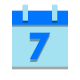 Calendário 7 icon