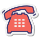 着信中の電話 icon