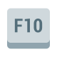 Клавиша F10 icon