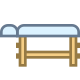 Table de massage en bois icon