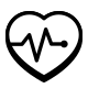 Heart with Pulse icon