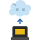 Cloud computing icon