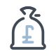 Money Bag Pounds icon