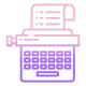 Typewriter icon